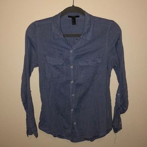 Chambray button up